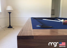 Load image into Gallery viewer, The Modern X100 Pool Table (Solid Walnut with Custom Finish)