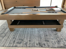Load image into Gallery viewer, The Inside Modern Pool Table Solid Walnut with Custom Finish