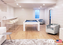 Load image into Gallery viewer, The Modern Pool Table (Maple Wood with White Finish)