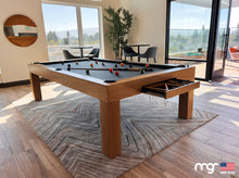 Load image into Gallery viewer, The Modern Pool Table (Rift Oak Natural Finish)
