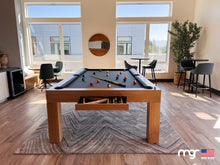 Load image into Gallery viewer, The Modern Pool Table (Rift Oak Natural Finish)