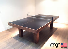 Load image into Gallery viewer, The Modern Ping Pong Table (Walnut Wood Natural Finish)