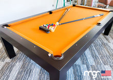 Load image into Gallery viewer, The Modern Pool Table (Oak Wood with Espresso Finish)