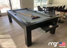 Load image into Gallery viewer, The Modern X45 Pool Table (Solid Oak with Black Finish)
